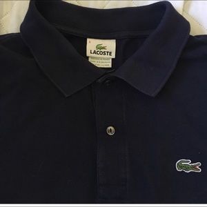 Lacoste- Navy Blue Mens Polo Shirt